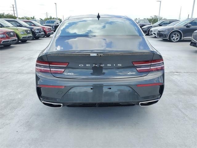 used 2024 Genesis G80 car, priced at $56,897