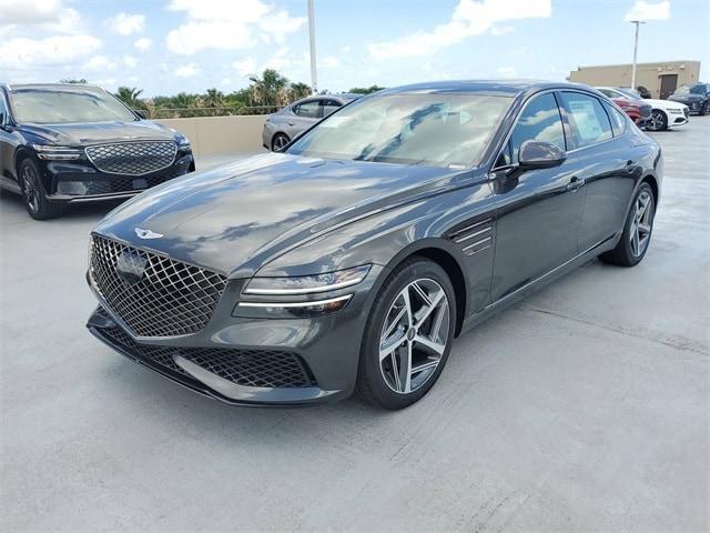 used 2024 Genesis G80 car, priced at $56,897