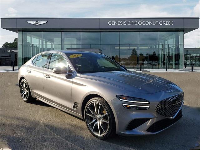 used 2023 Genesis G70 car, priced at $32,696