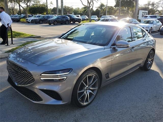 used 2023 Genesis G70 car, priced at $32,696