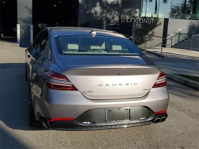 used 2023 Genesis G70 car, priced at $32,696