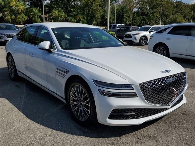 used 2023 Genesis G80 car, priced at $37,763