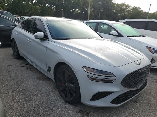 used 2023 Genesis G70 car, priced at $32,670