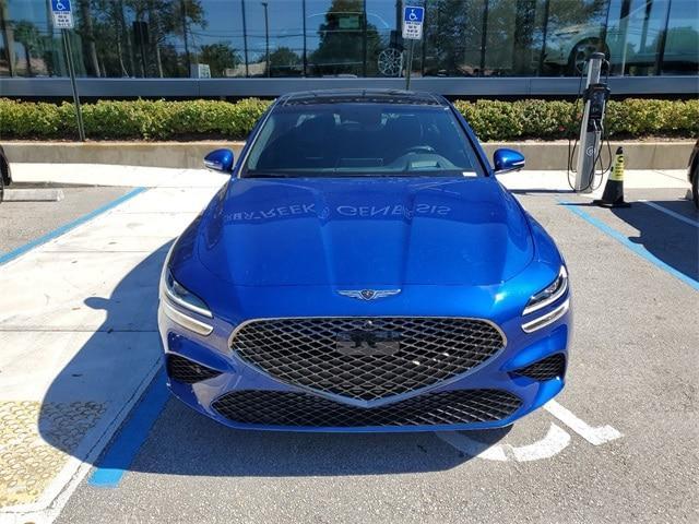 used 2024 Genesis G70 car, priced at $53,945