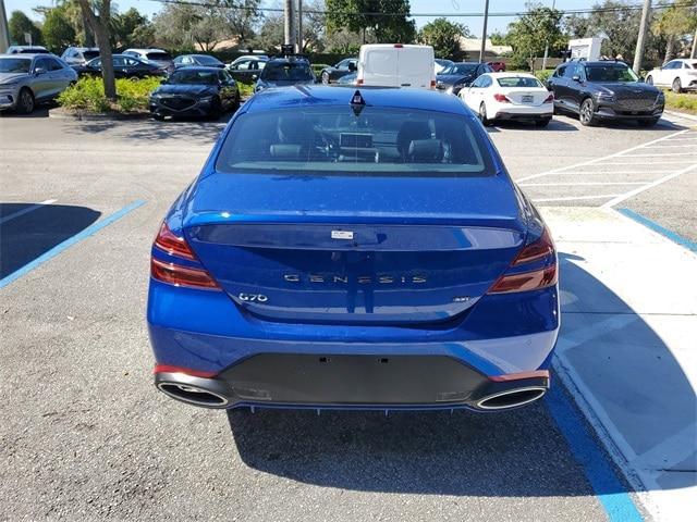 used 2024 Genesis G70 car, priced at $53,945