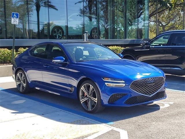 used 2024 Genesis G70 car, priced at $53,945