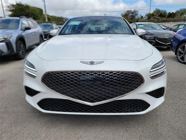 used 2024 Genesis G70 car, priced at $45,950