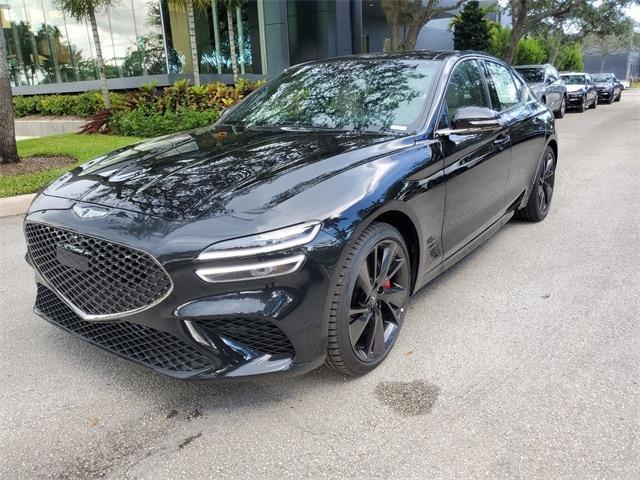 used 2023 Genesis G70 car, priced at $45,995