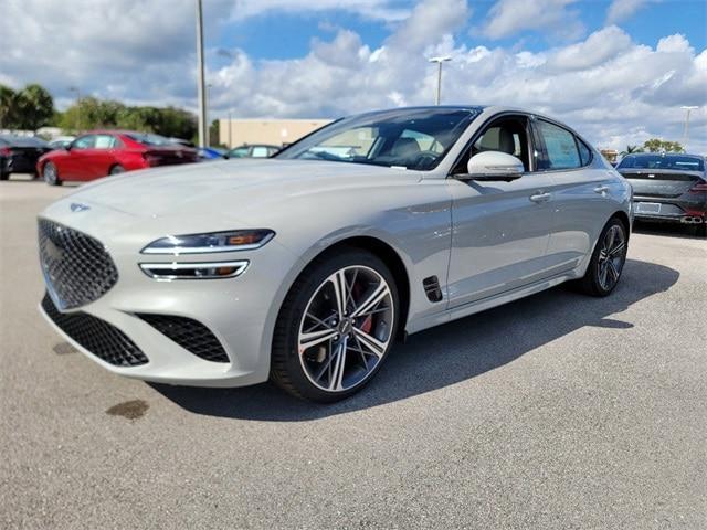 used 2024 Genesis G70 car, priced at $53,335