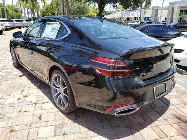 used 2023 Genesis G70 car, priced at $41,508