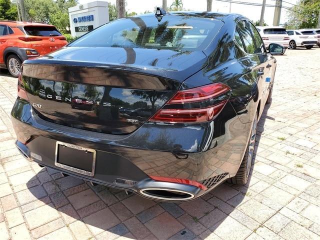 used 2023 Genesis G70 car, priced at $41,508