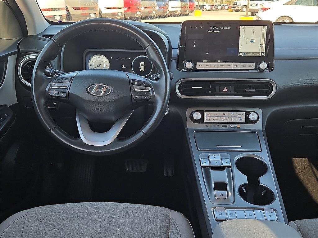 used 2023 Hyundai Kona EV car, priced at $21,672