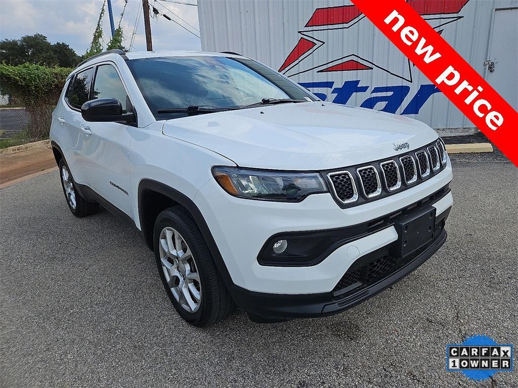 used 2023 Jeep Compass car, priced at $24,500