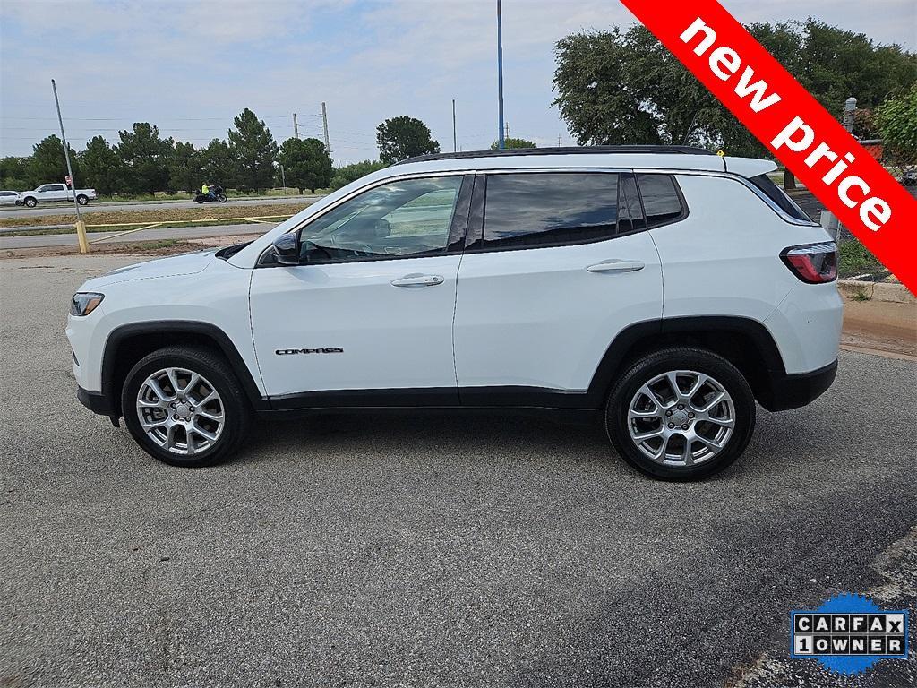 used 2023 Jeep Compass car, priced at $24,500
