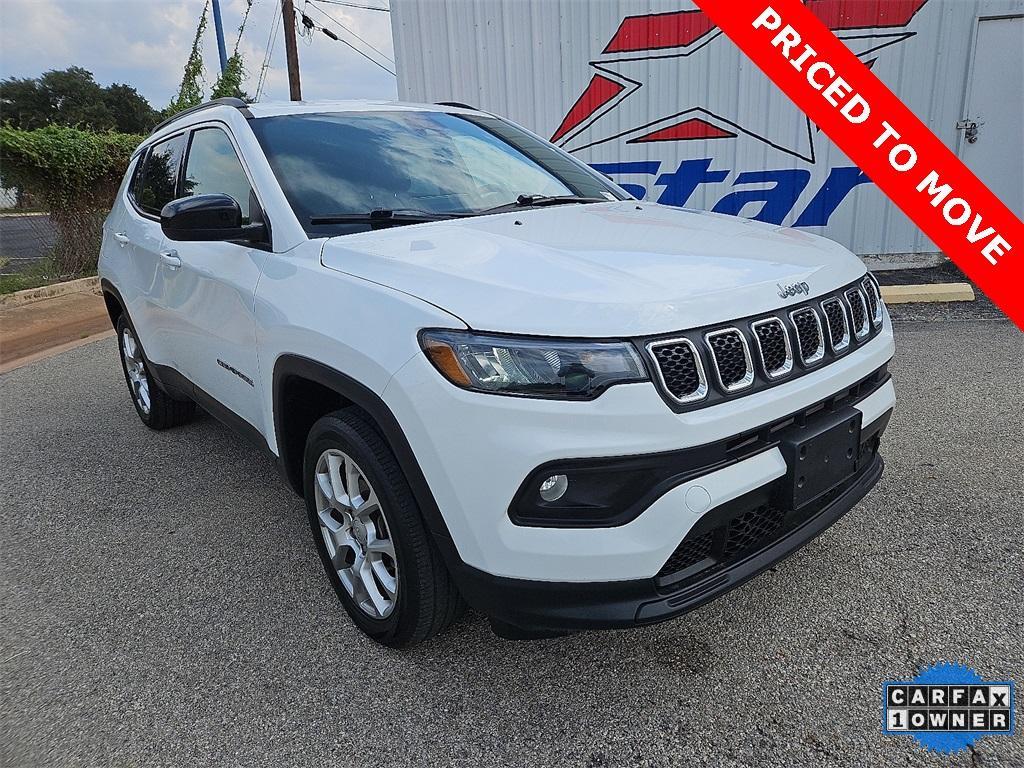 used 2023 Jeep Compass car, priced at $25,250