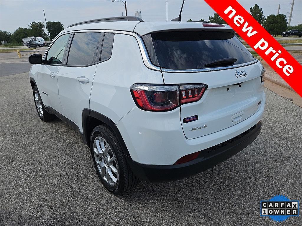 used 2023 Jeep Compass car, priced at $24,500