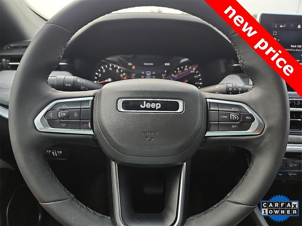 used 2023 Jeep Compass car, priced at $24,500