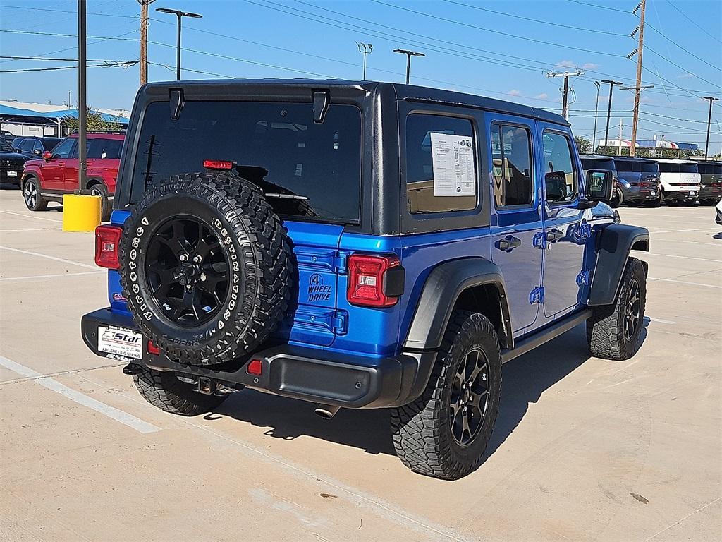 used 2021 Jeep Wrangler Unlimited car, priced at $25,999