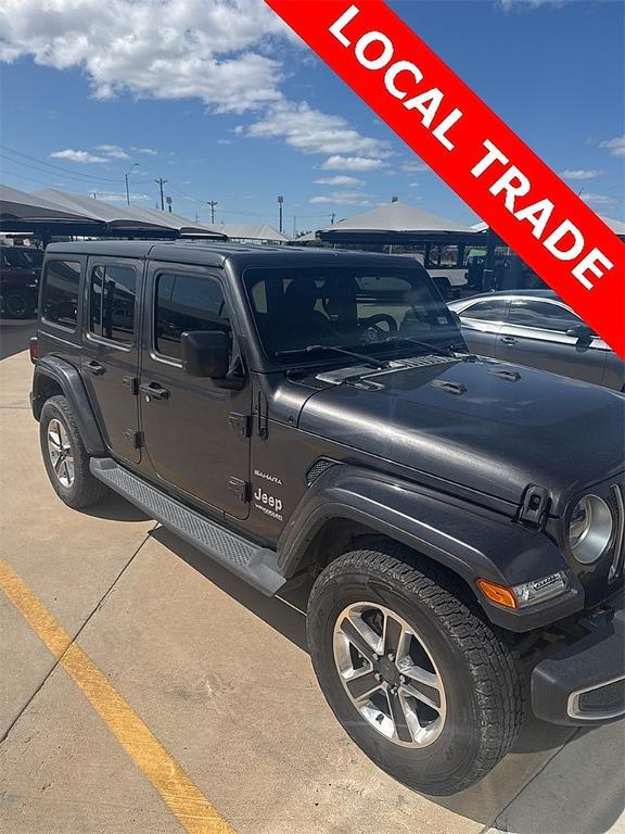 used 2018 Jeep Wrangler Unlimited car, priced at $29,821