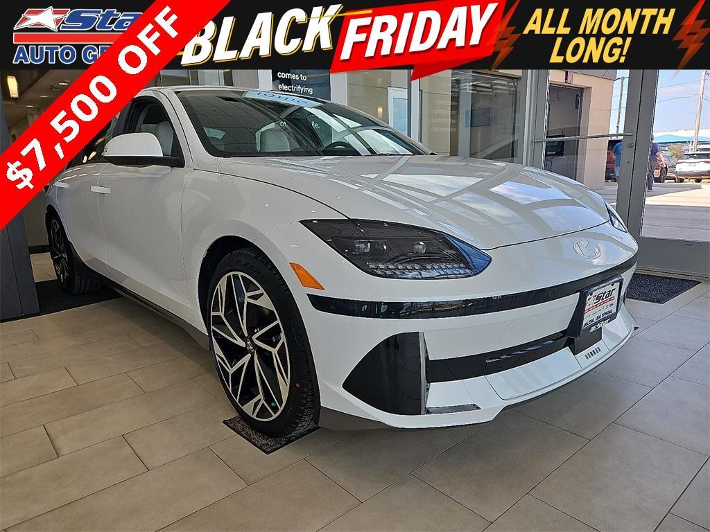 new 2025 Hyundai IONIQ 6 car, priced at $33,690