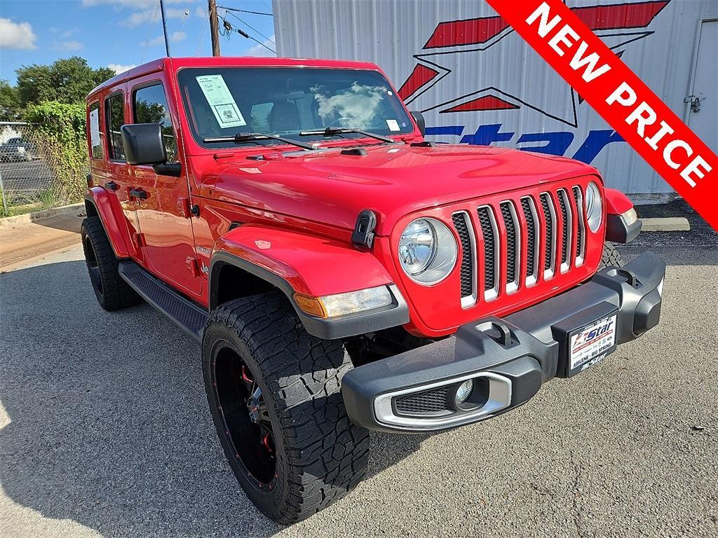 used 2018 Jeep Wrangler Unlimited car, priced at $21,998