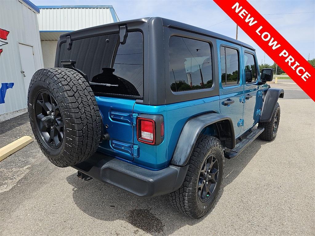 used 2020 Jeep Wrangler Unlimited car, priced at $27,977