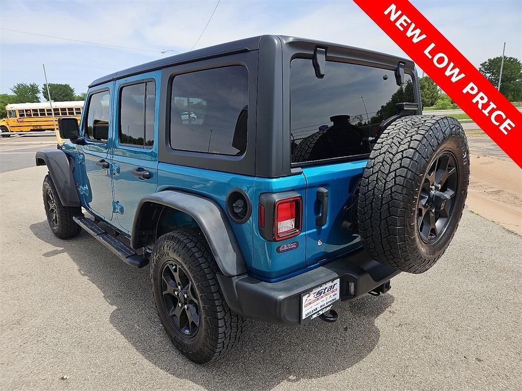 used 2020 Jeep Wrangler Unlimited car, priced at $27,977