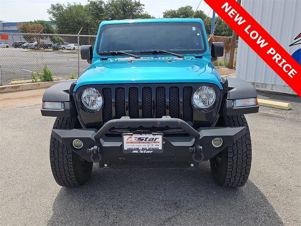 used 2020 Jeep Wrangler Unlimited car, priced at $27,977
