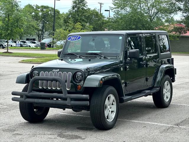 used 2011 Jeep Wrangler Unlimited car, priced at $16,976