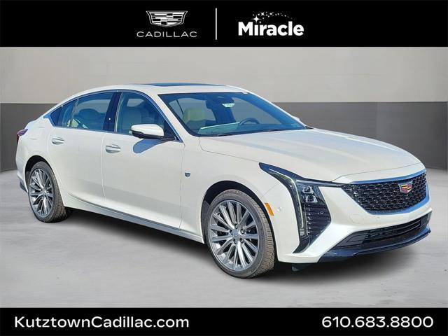 new 2025 Cadillac CT5 car, priced at $58,360