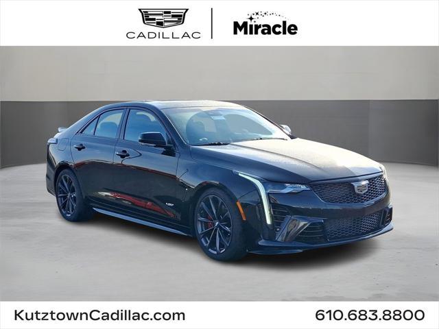 used 2022 Cadillac CT4-V car, priced at $49,988