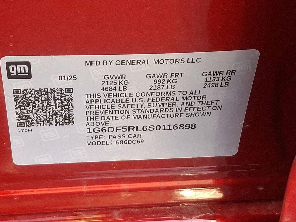 new 2025 Cadillac CT4 car, priced at $52,160