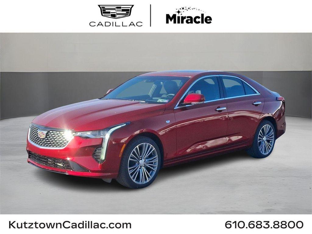 new 2025 Cadillac CT4 car, priced at $52,160