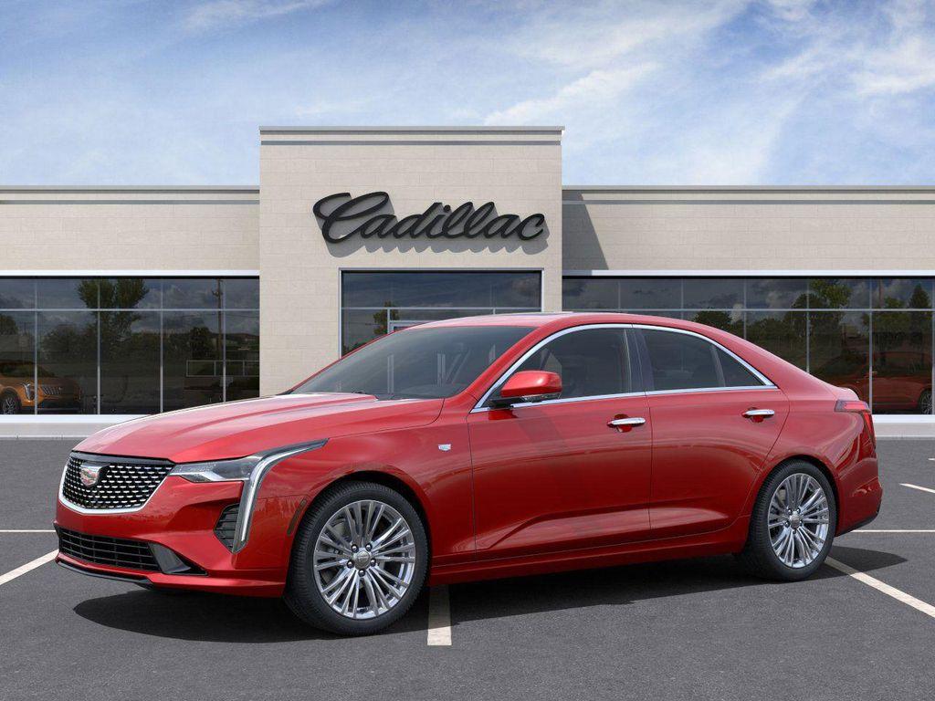 new 2025 Cadillac CT4 car, priced at $52,160