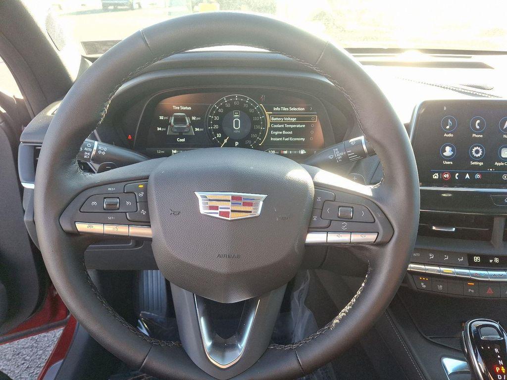 new 2025 Cadillac CT4 car, priced at $52,160