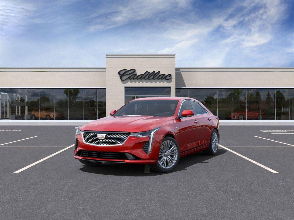 new 2025 Cadillac CT4 car, priced at $52,160