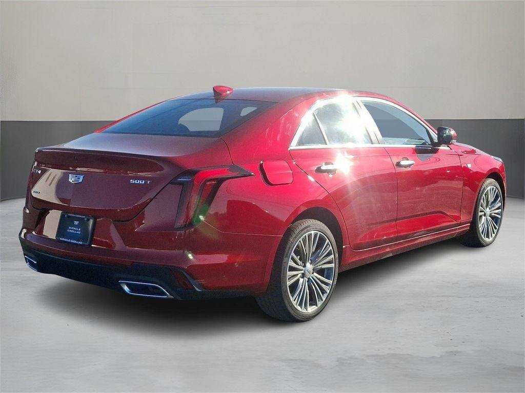 new 2025 Cadillac CT4 car, priced at $52,160