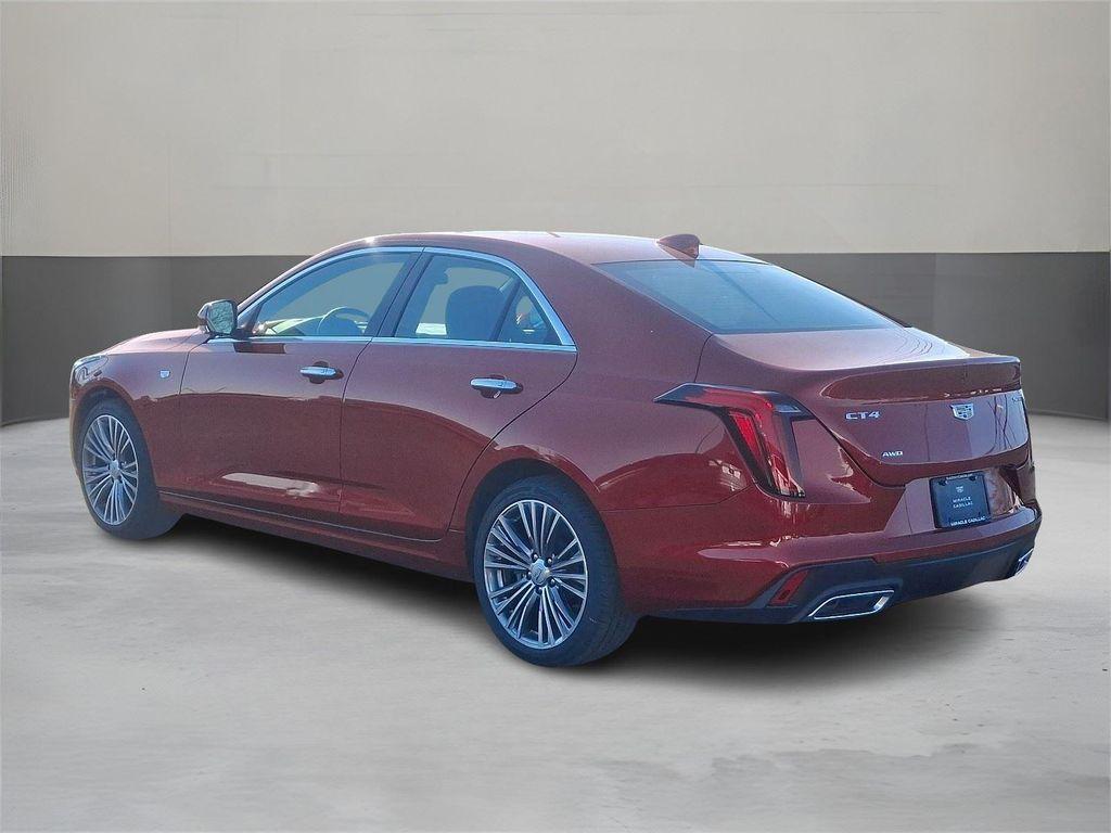 new 2025 Cadillac CT4 car, priced at $52,160