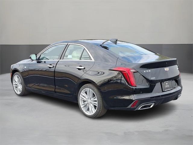 new 2025 Cadillac CT4 car, priced at $45,835