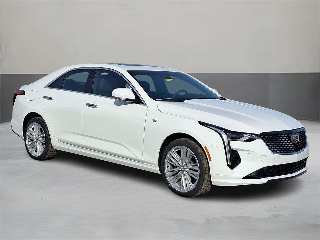 new 2025 Cadillac CT4 car, priced at $47,555