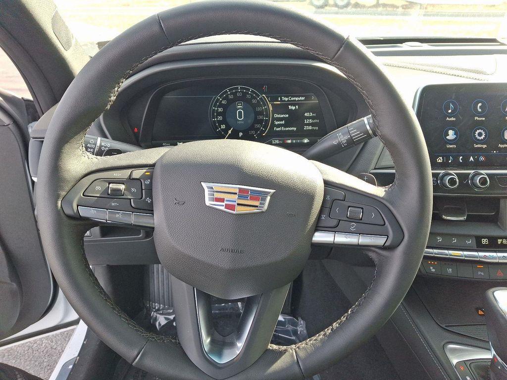 new 2025 Cadillac CT4 car, priced at $47,555