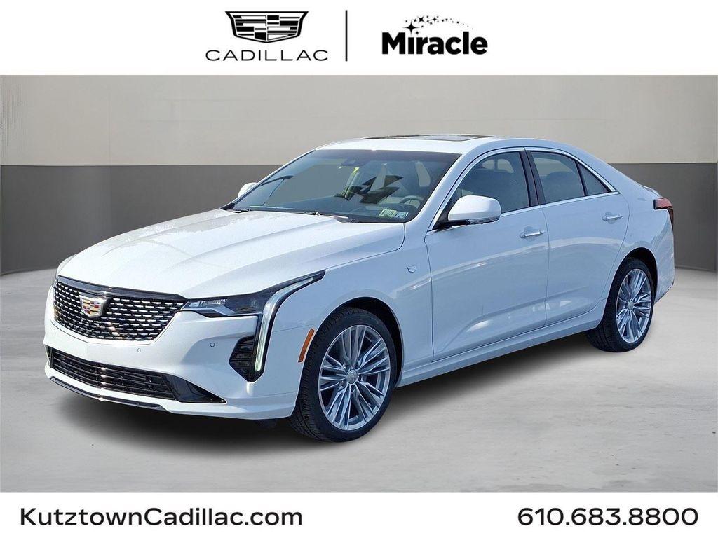 new 2025 Cadillac CT4 car, priced at $47,555