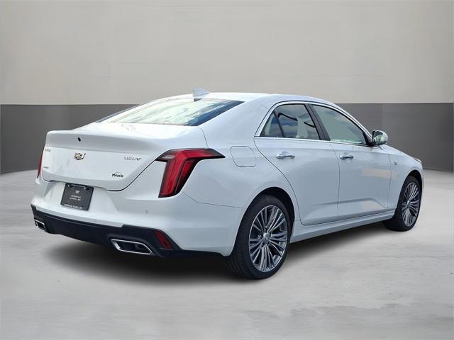 new 2025 Cadillac CT4 car, priced at $46,435