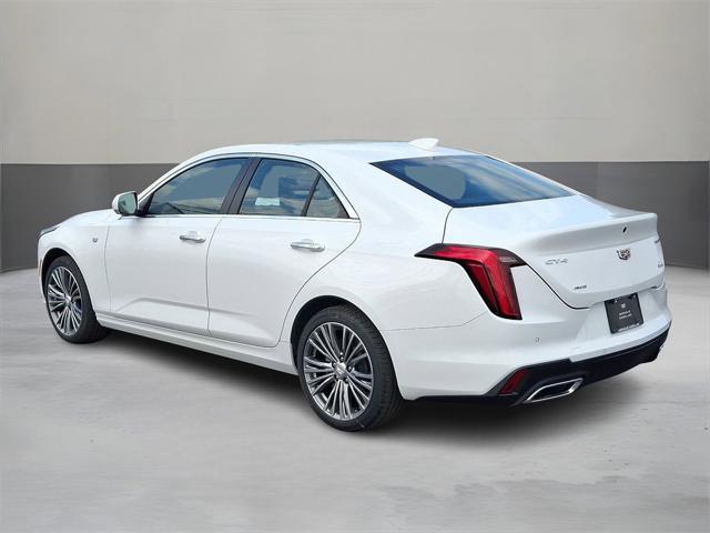 new 2025 Cadillac CT4 car, priced at $46,435