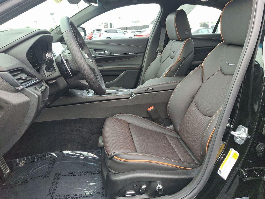 new 2025 Cadillac CT4 car, priced at $50,840