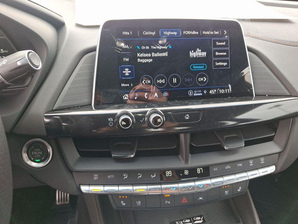 new 2025 Cadillac CT4 car, priced at $50,840