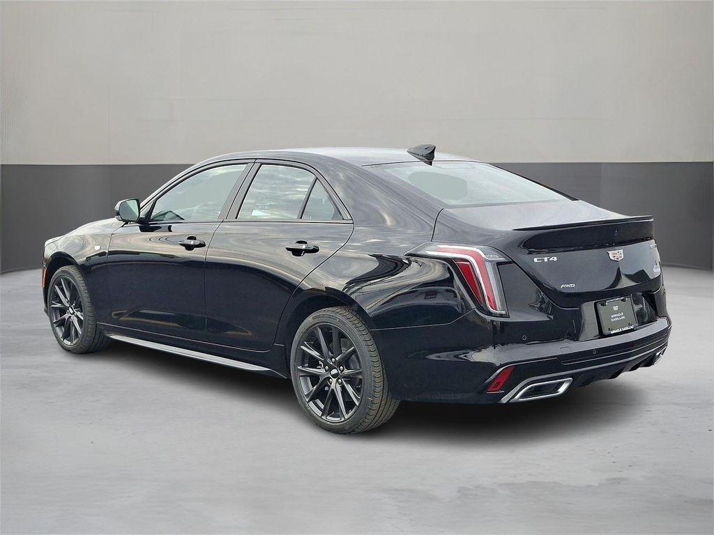 new 2025 Cadillac CT4 car, priced at $50,840