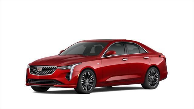 new 2025 Cadillac CT4 car, priced at $53,160