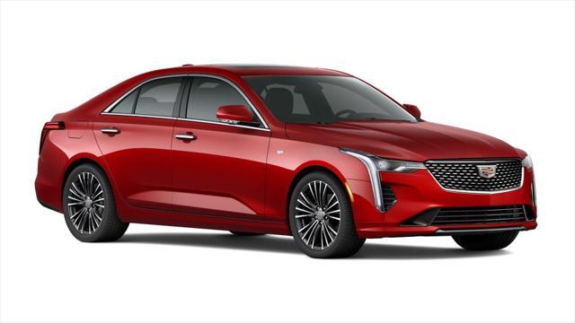 new 2025 Cadillac CT4 car, priced at $53,160