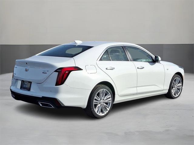 new 2025 Cadillac CT4 car, priced at $48,555